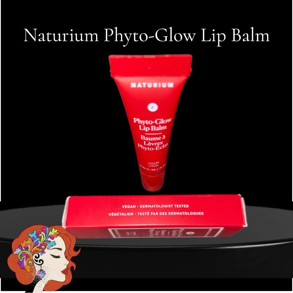 Natrium Phyto-Glow Lip Balm - Vibrant Red